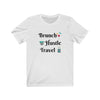 Brunch Hustle Travel (Black) Tee