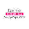 Equal Rights Stickers
