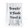 Brunch Hustle Travel Shower Curtains