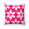 Floral Decorative Pillow (Pink)
